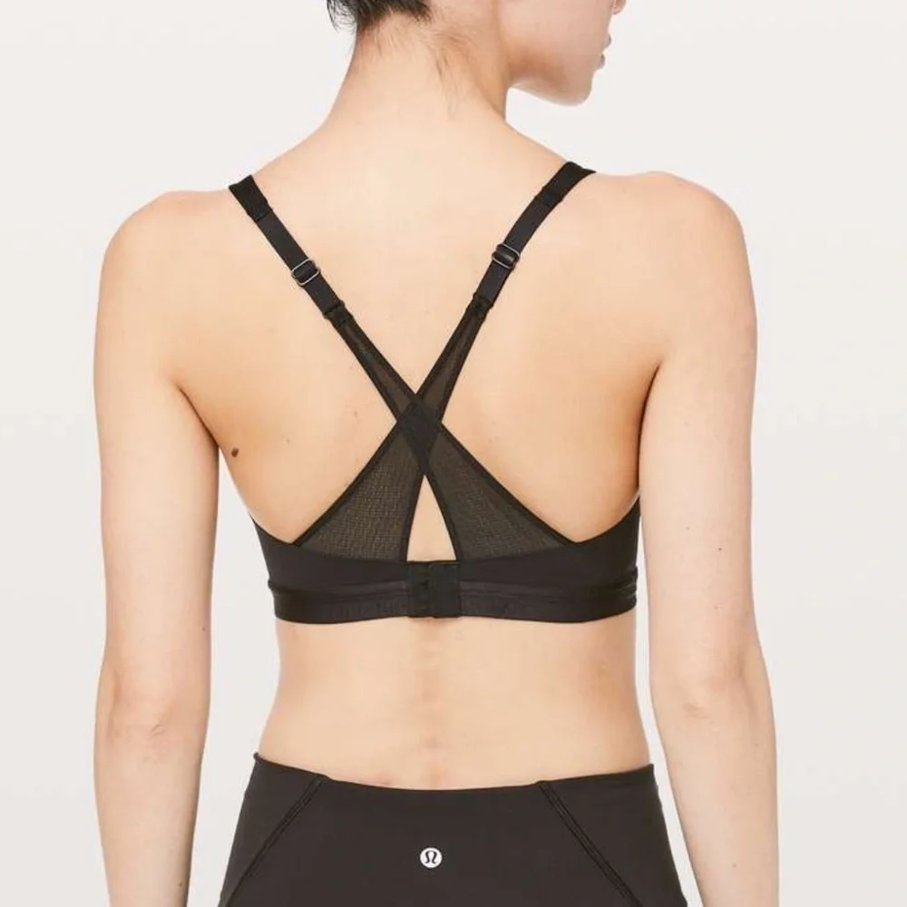 Lululemon Up For It Black Bra size 34C